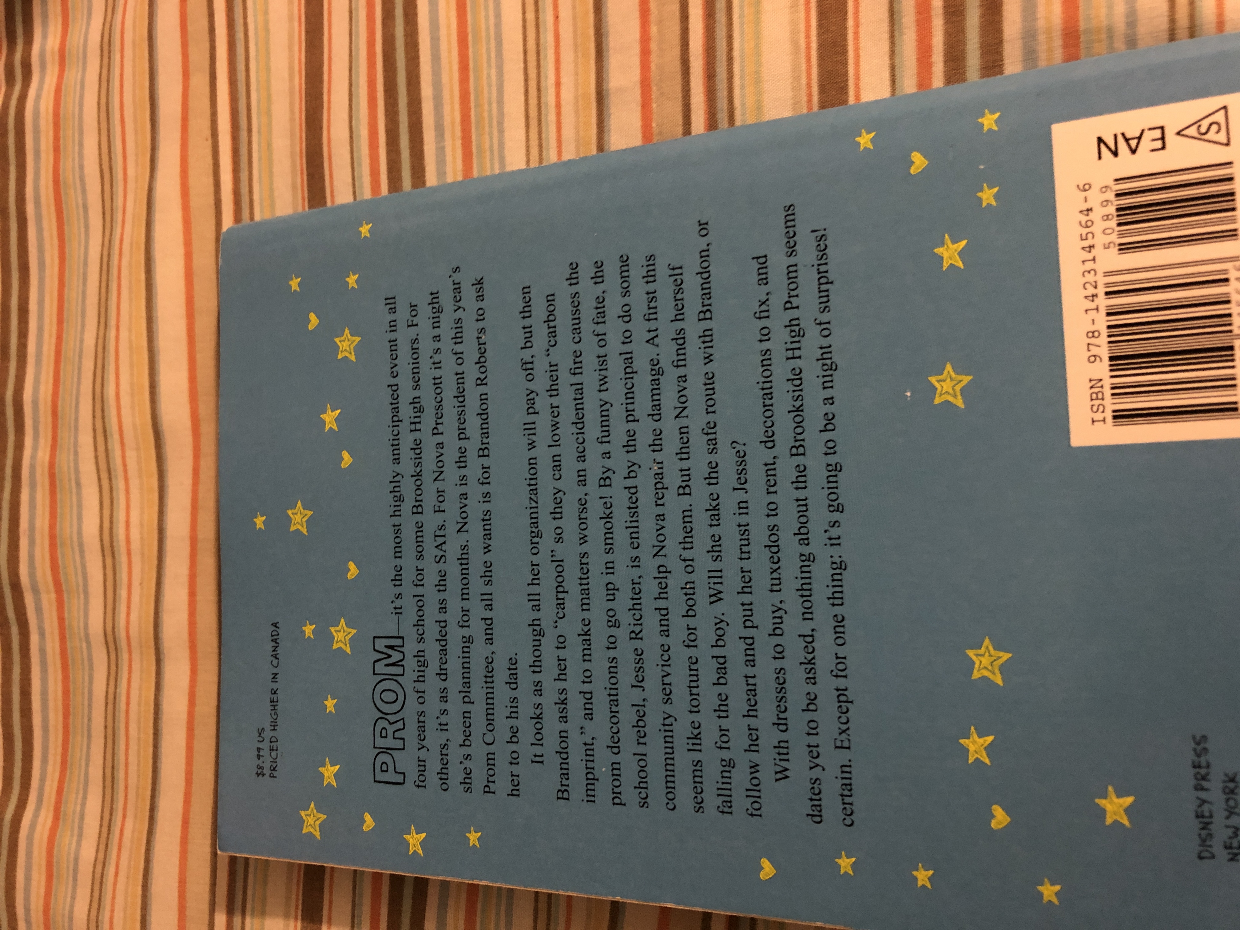 Prom: a Novelization by Disney Books, Ellie O'Ryan