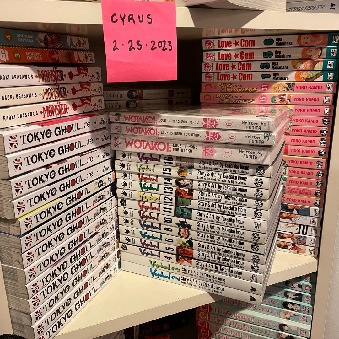 whole bunch of manga lot #8 • message me!