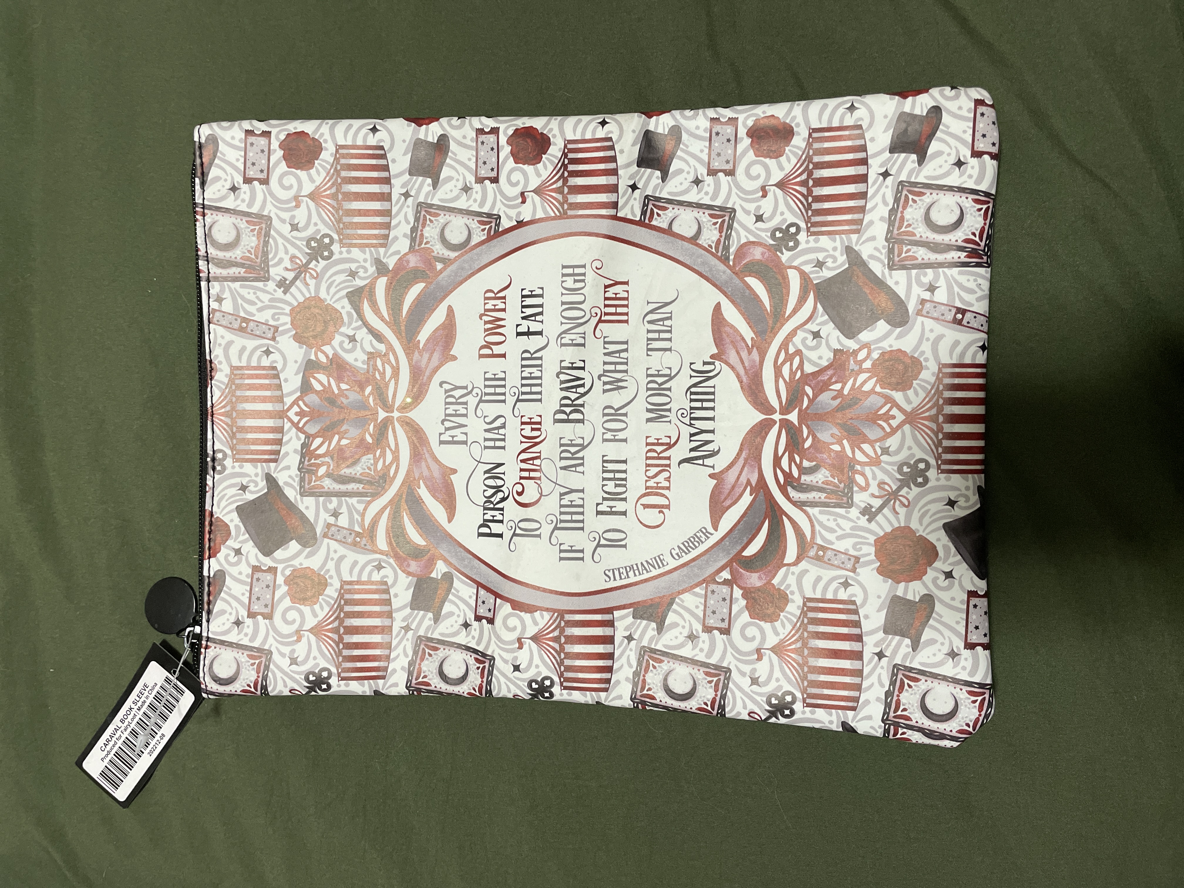 Caraval Book Sleeve