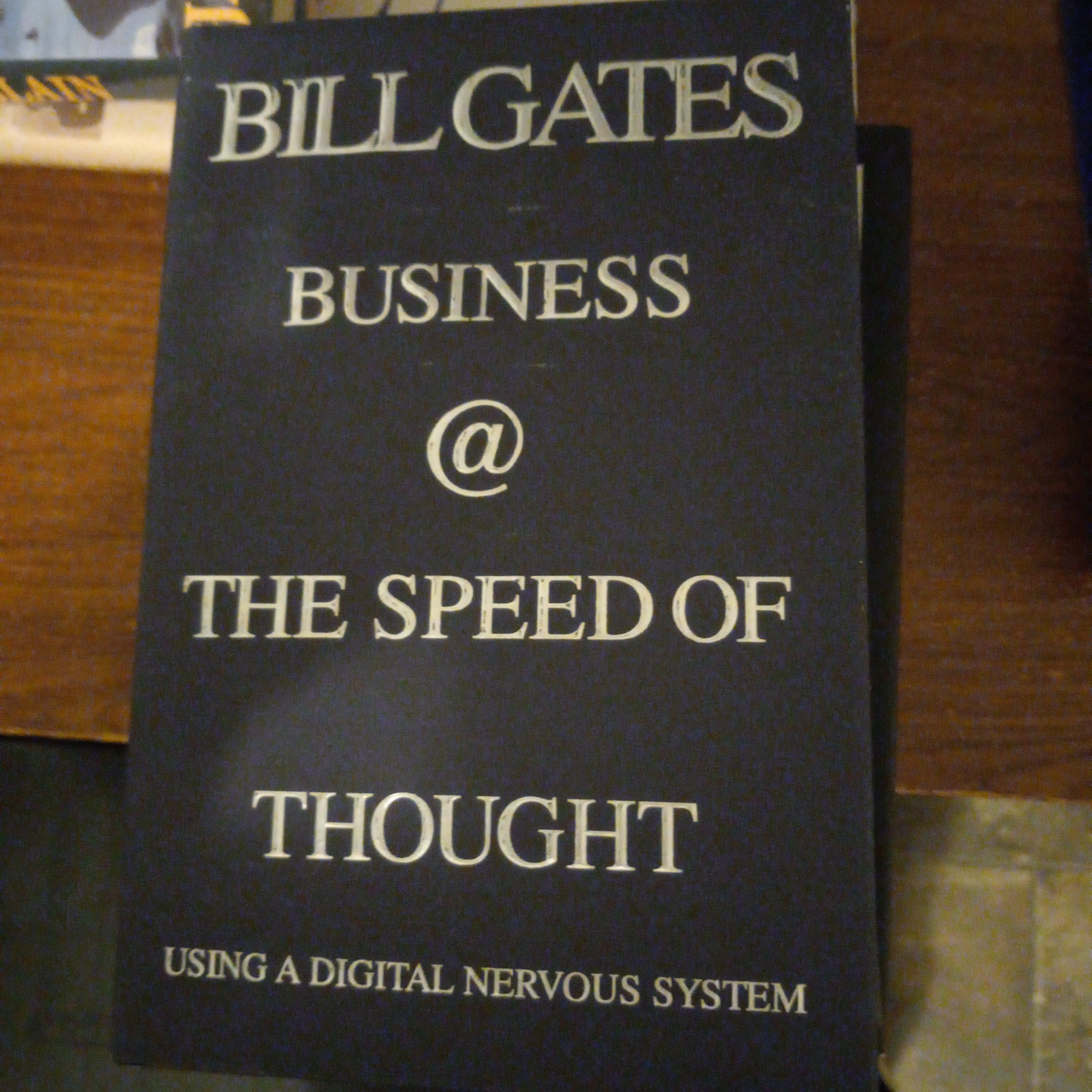 Business @ the Speed of Thought