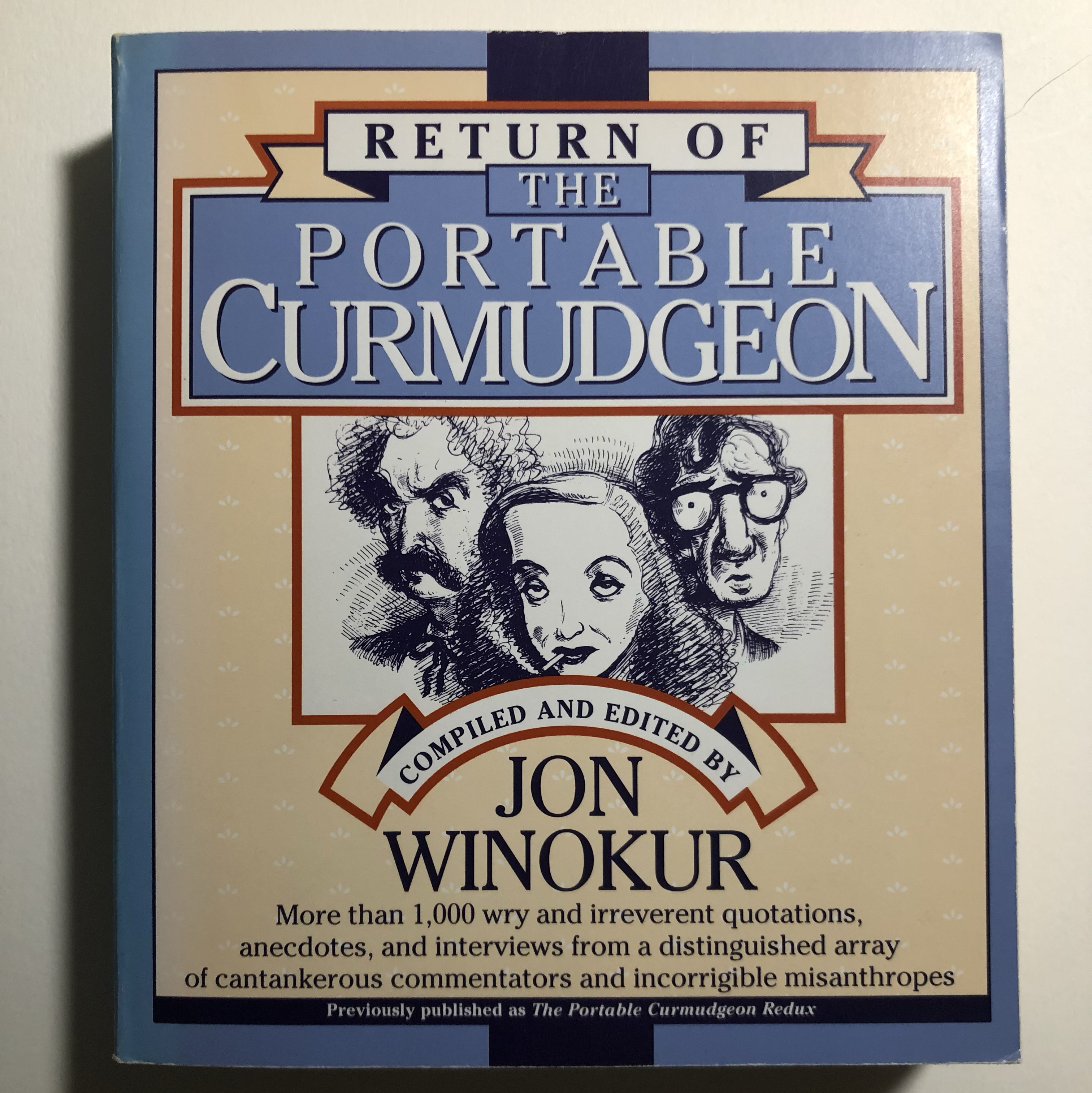 Return of the Portable Curmudgeon