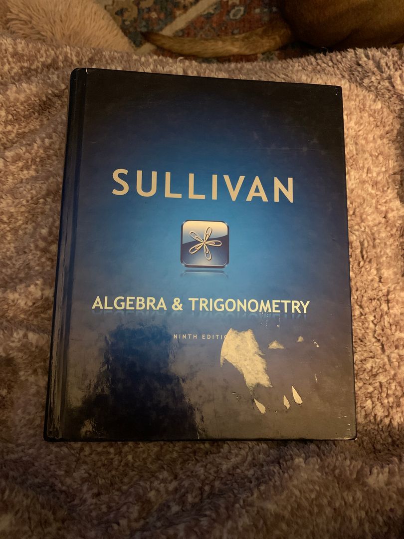 Algebra and Trigonometry