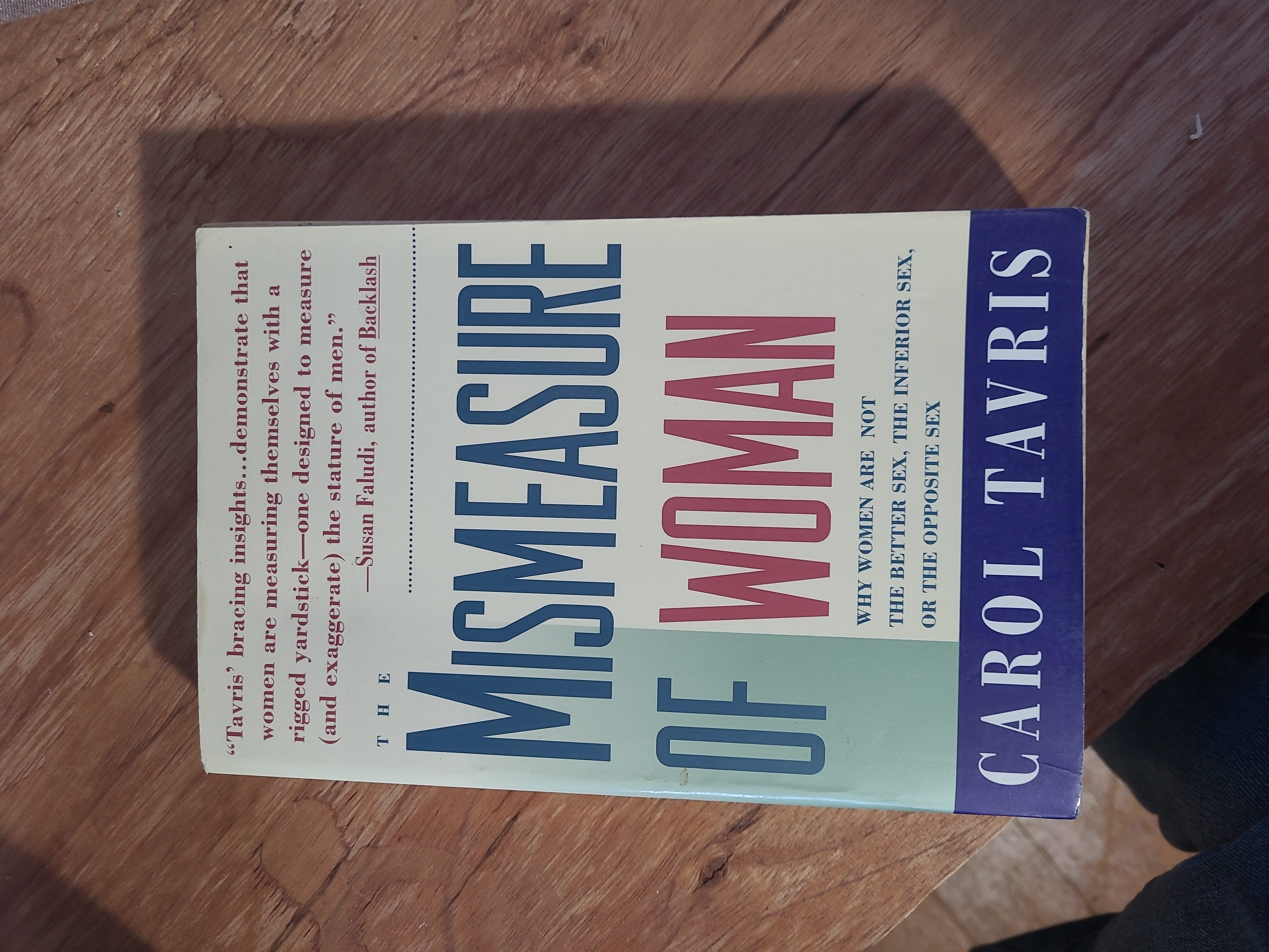 The Mismeasure of Woman by Carol Tavris