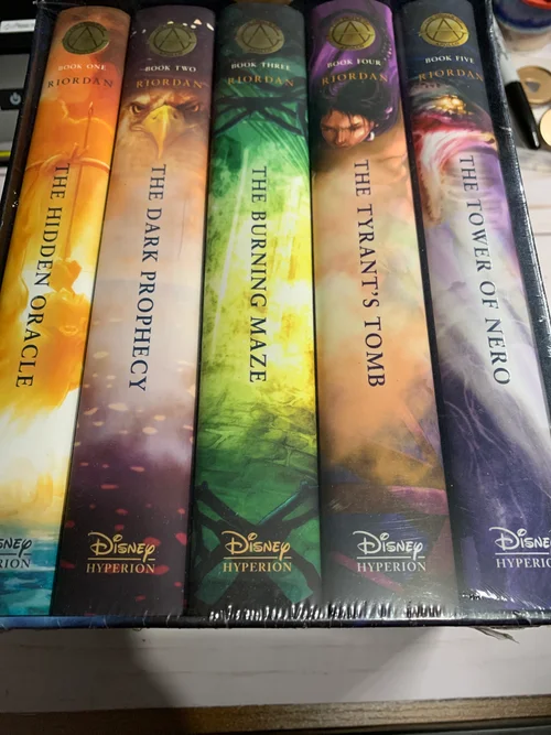 Trials of Apollo, the 5-Book Hardcover Boxed Set