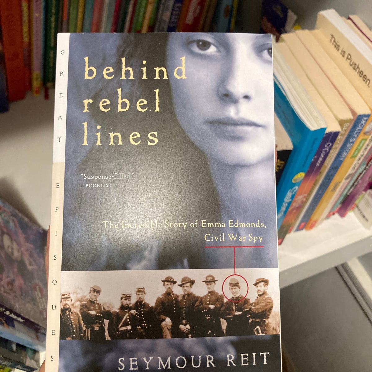 Behind Rebel Lines by Seymour Reit