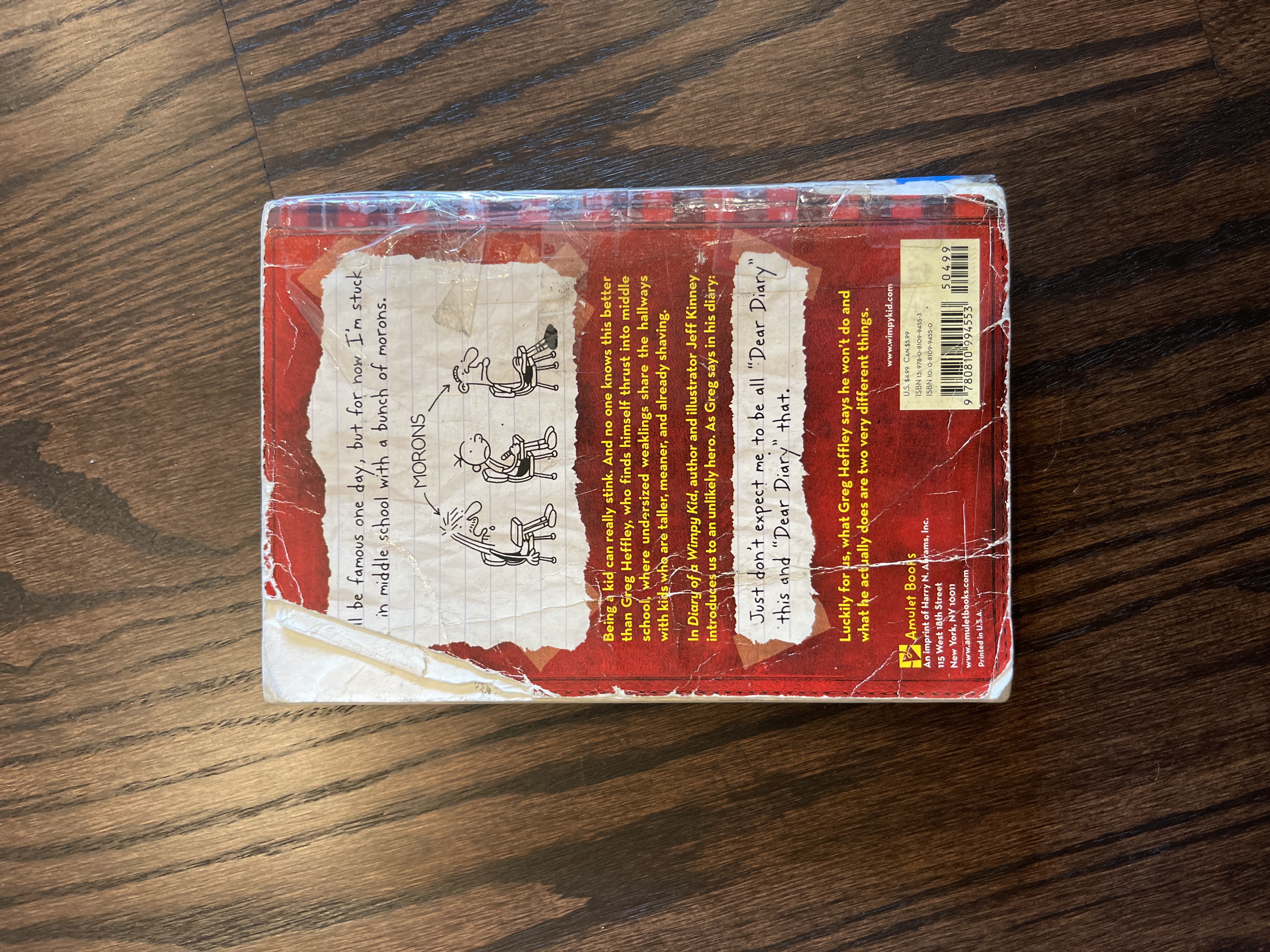 Diary of a Wimpy Kid (Diary of a Wimpy Kid, Book 1)