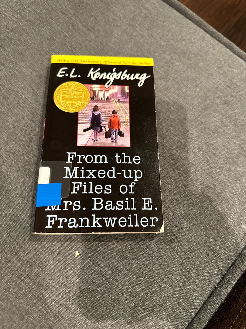 From the Mixed-up Files of Mrs. Basil E. Frankweiler