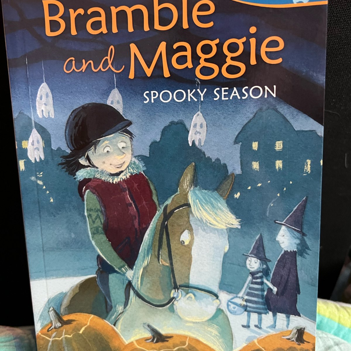 Bramble and Maggie Spooky Season by Jessie Haas