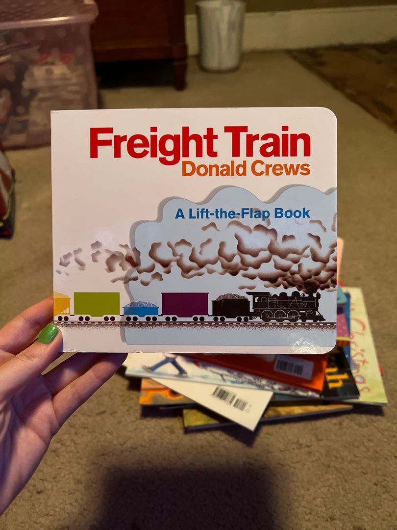 Freight Train Lift-The-Flap