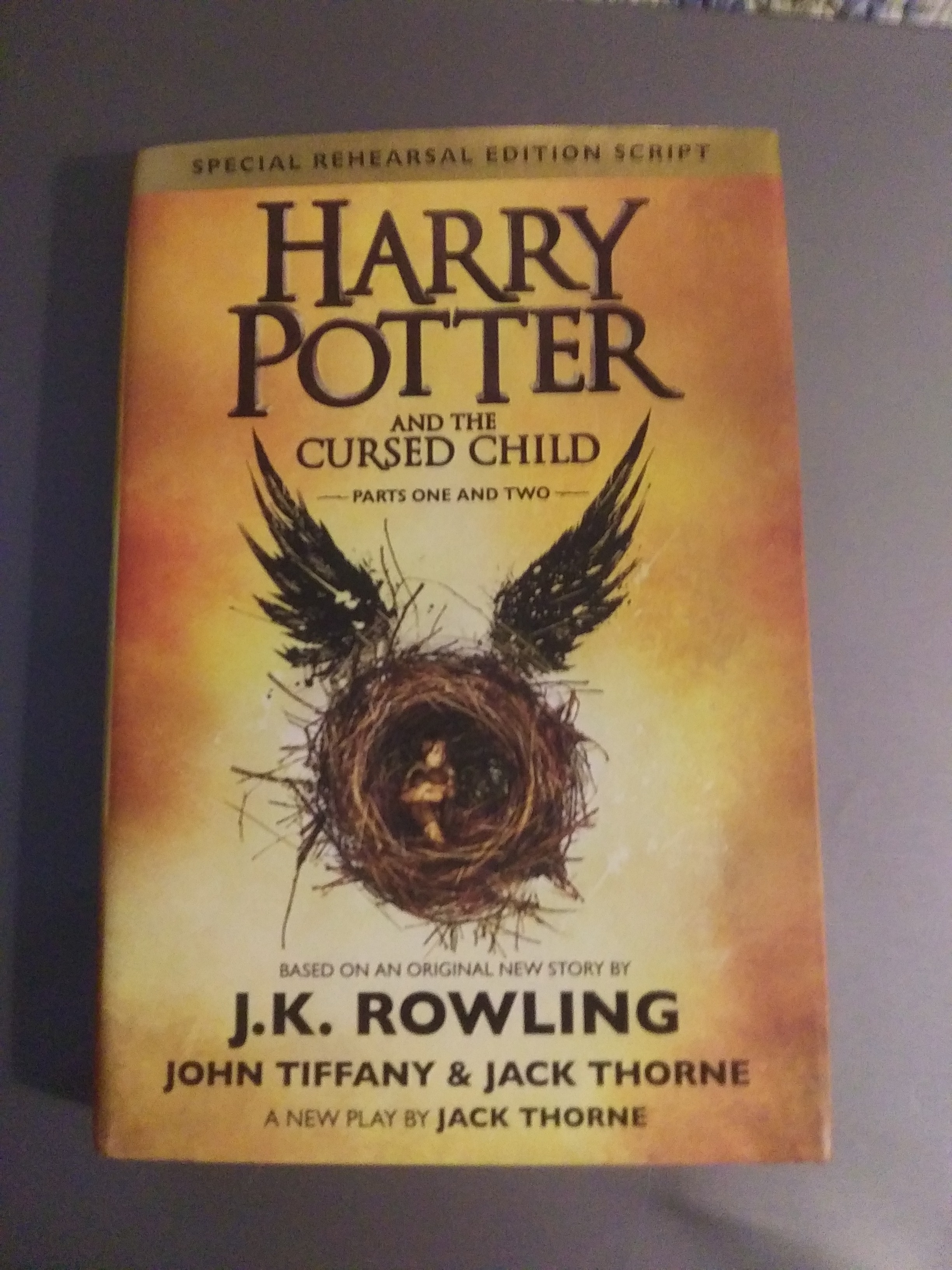 Harry Potter and the Cursed Child Parts One and Two (Special Rehearsal Edition Script)