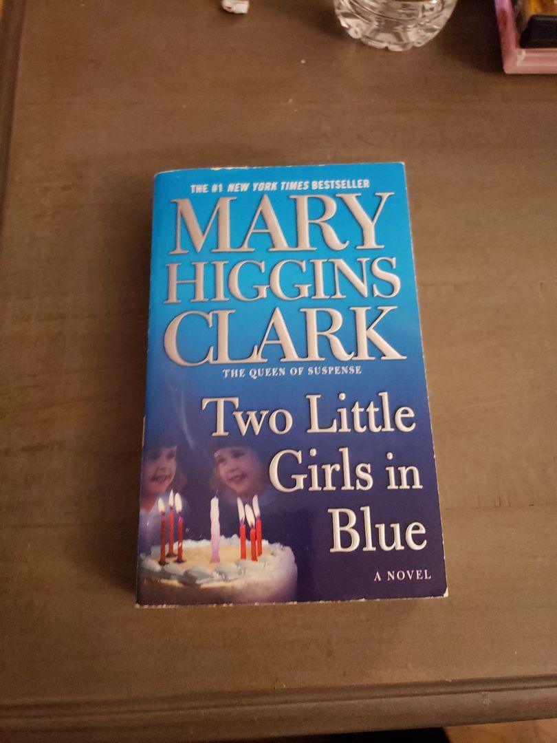 Two Little Girls in Blue