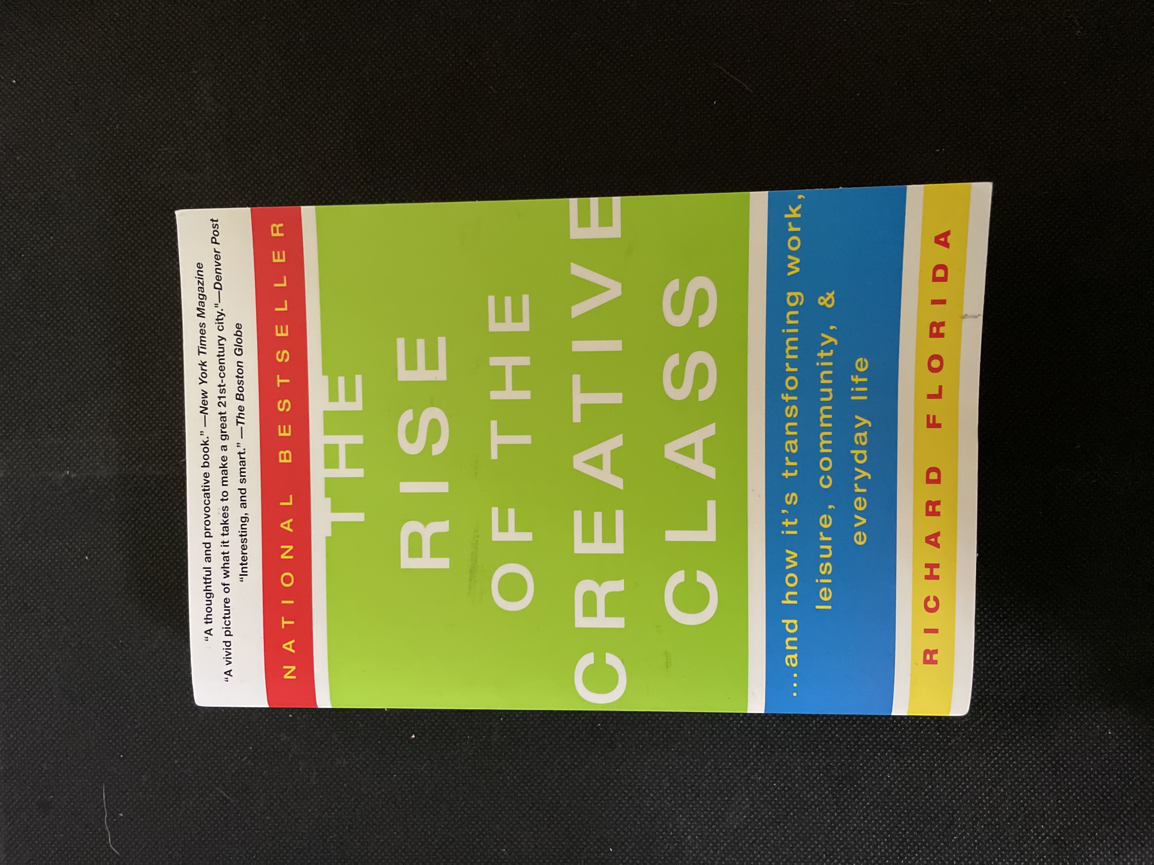 Rise of the Creative Class by Richard L. Florida