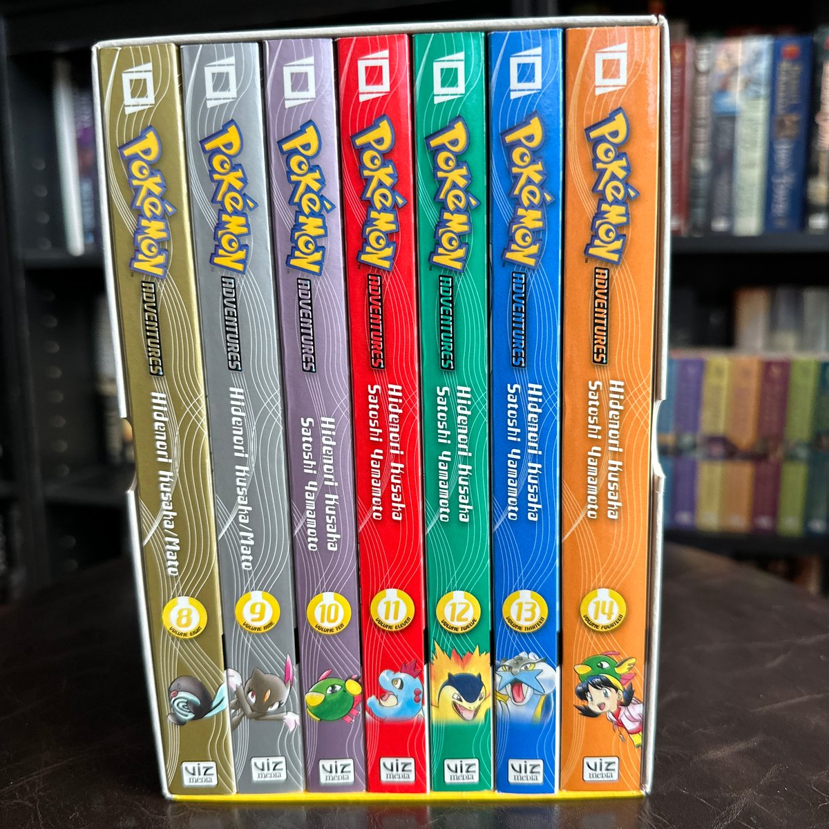 Pokémon Adventures Gold and Silver Box Set (Set Includes Vols. 8-14) by ...