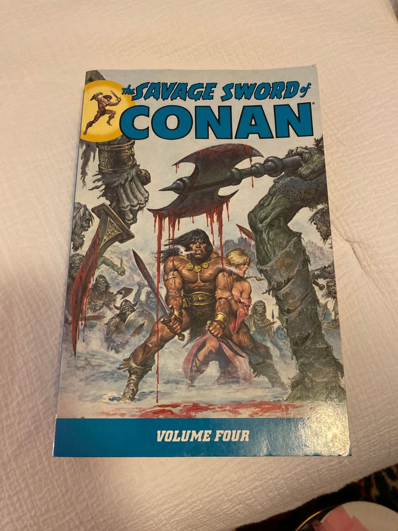 Savage Sword of Conan Volume 4