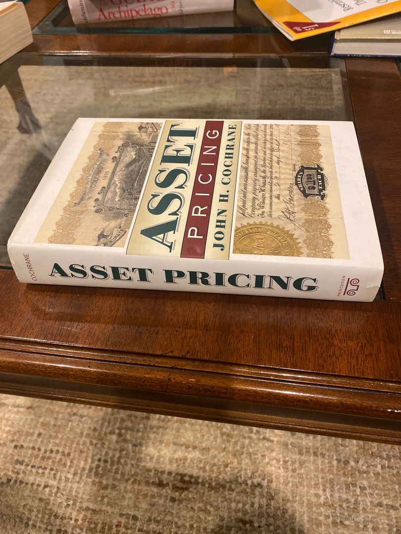 Asset Pricing by John Cochrane