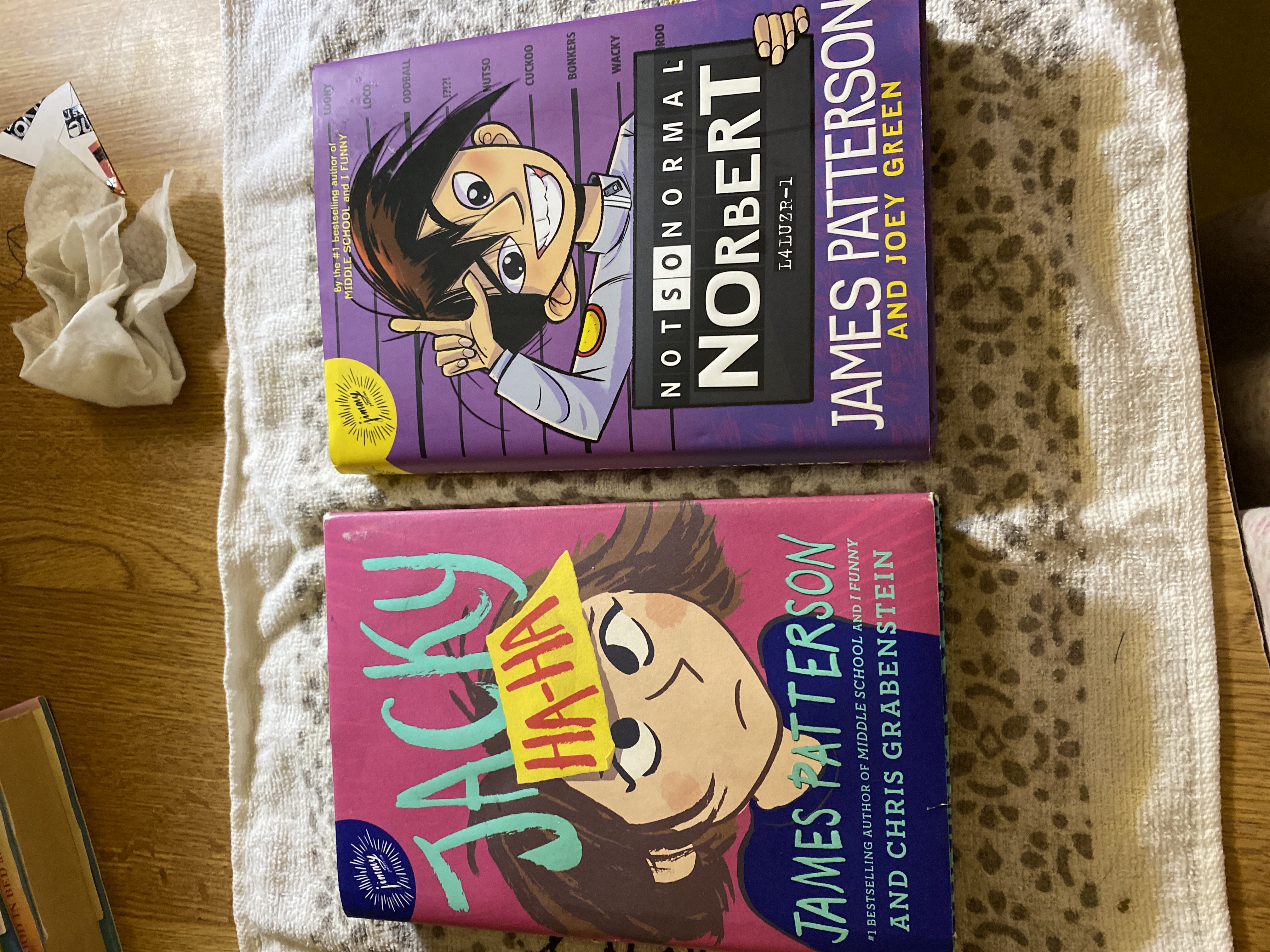 Jacky Ha Ha and Not so normal Norbert 