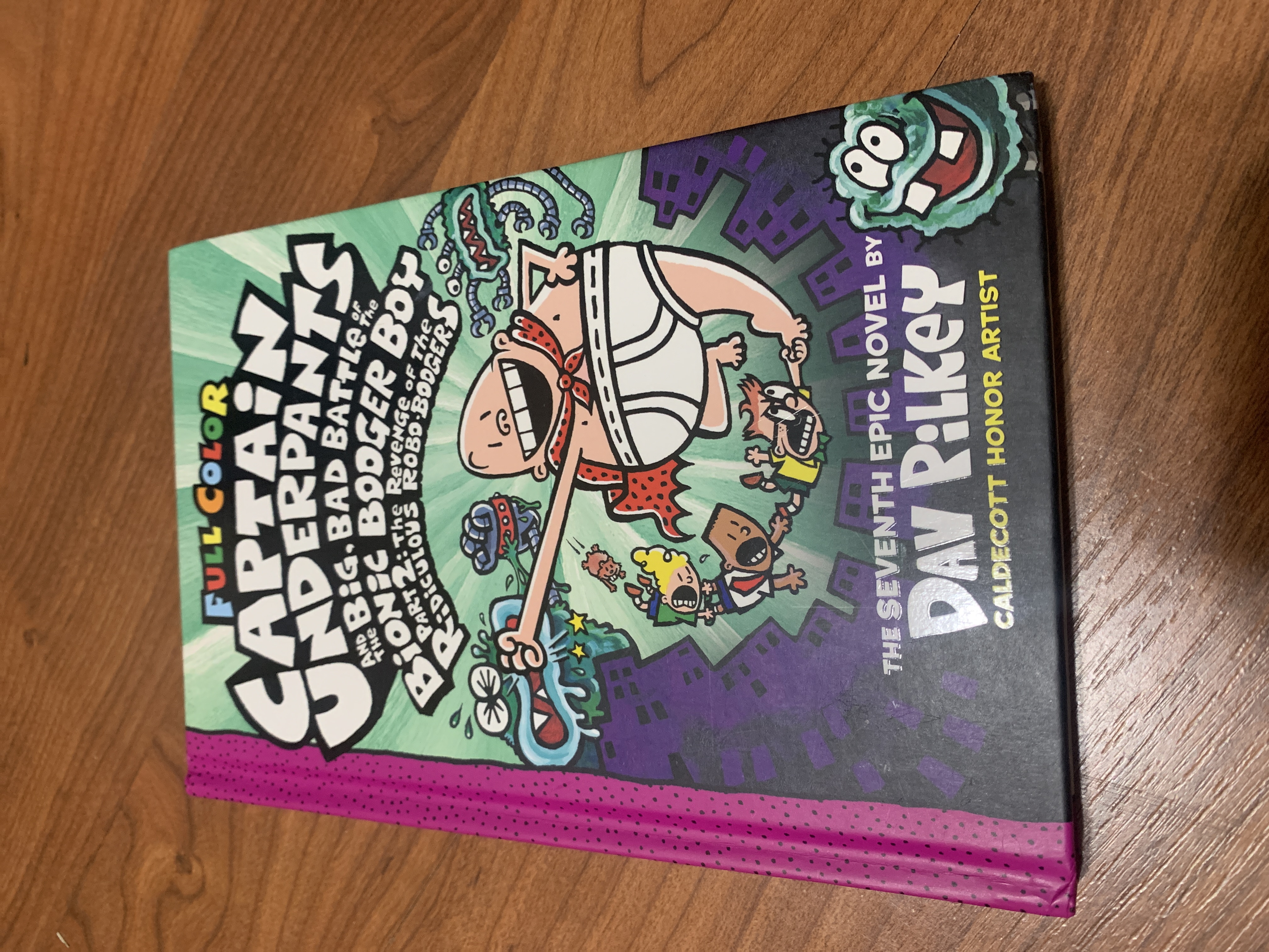 Captain Underpants and the Big, Bad Battle of the Bionic Booger Boy