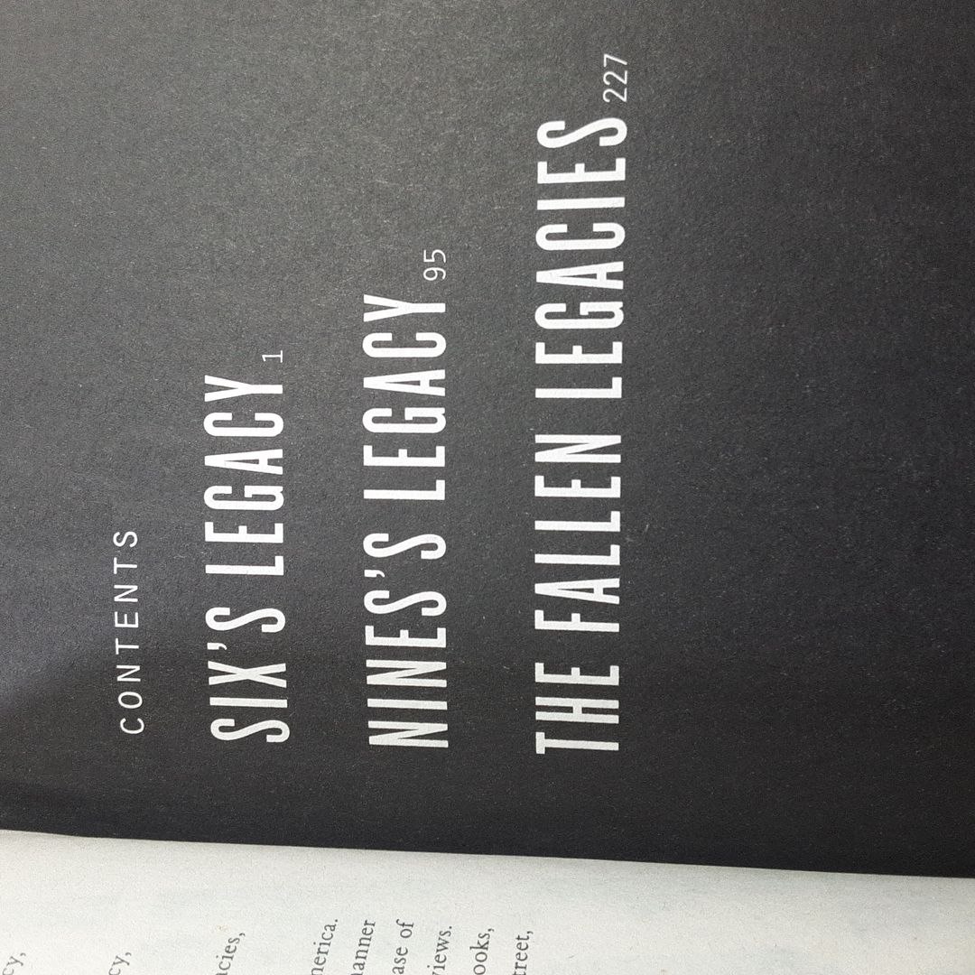 I Am Number Four: the Lost Files: the Legacies