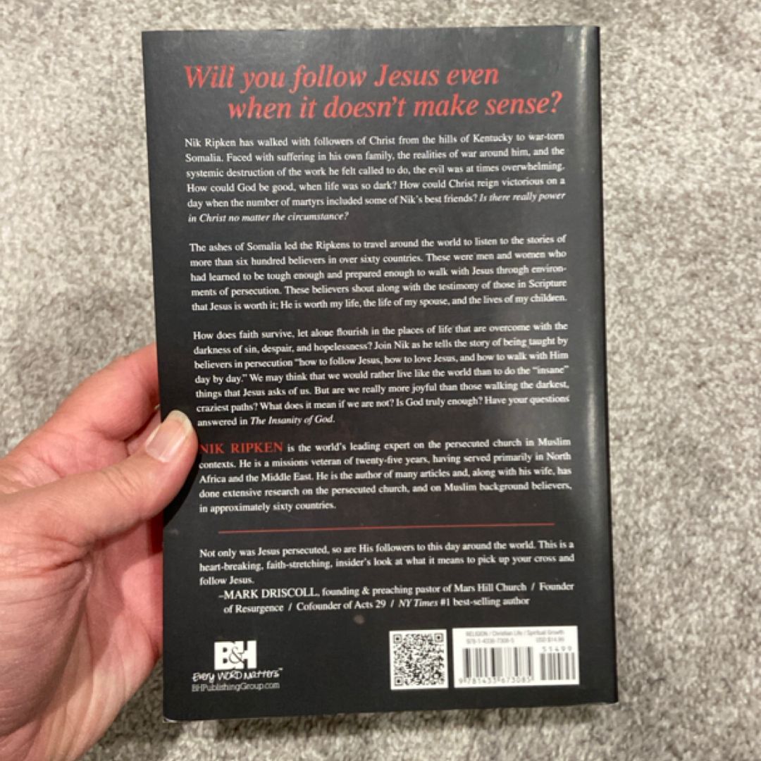The Insanity of God by Nik Ripken, Gregg Lewis