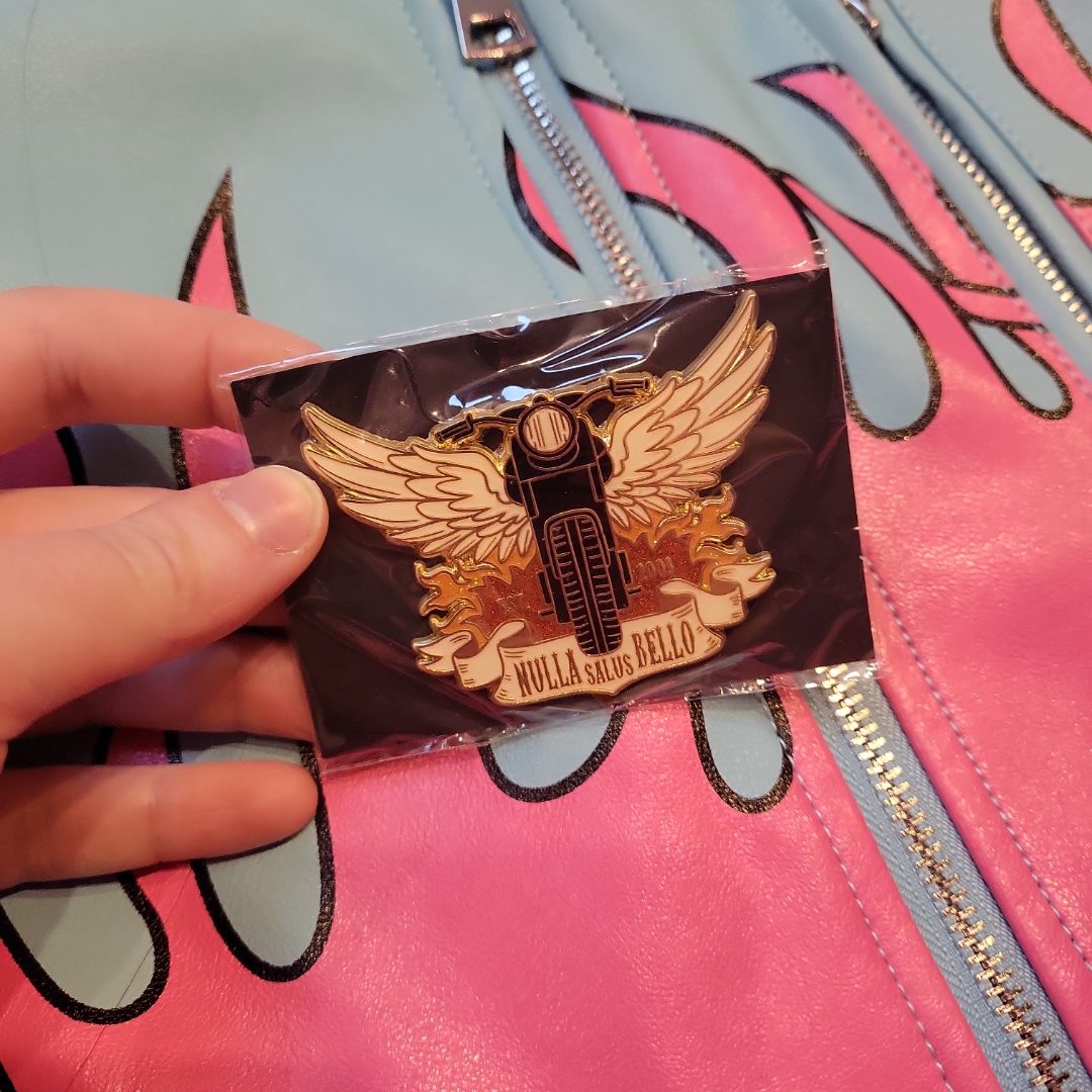 Kathryn Moon Book Pin