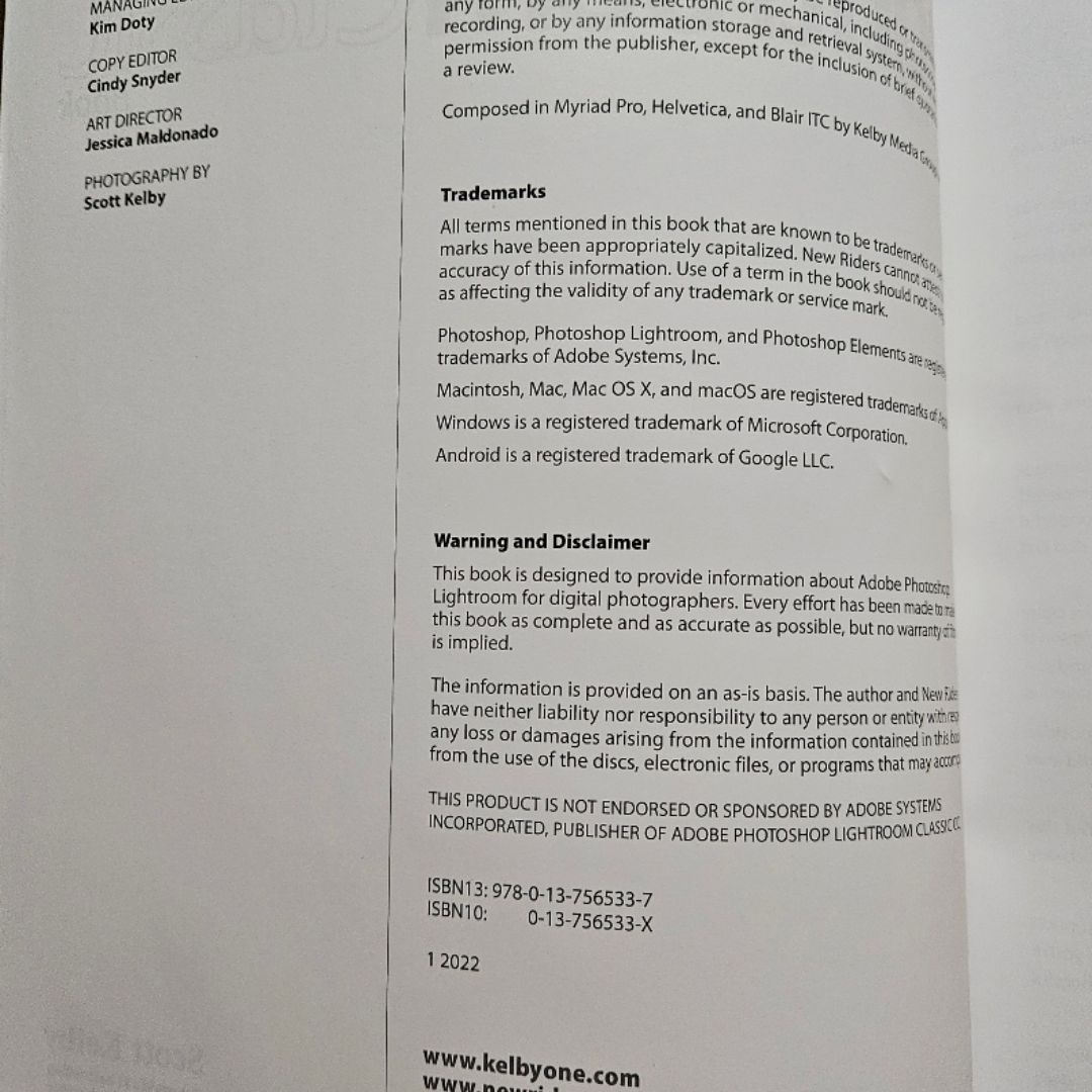 The Adobe Photoshop Lightroom Classic Book