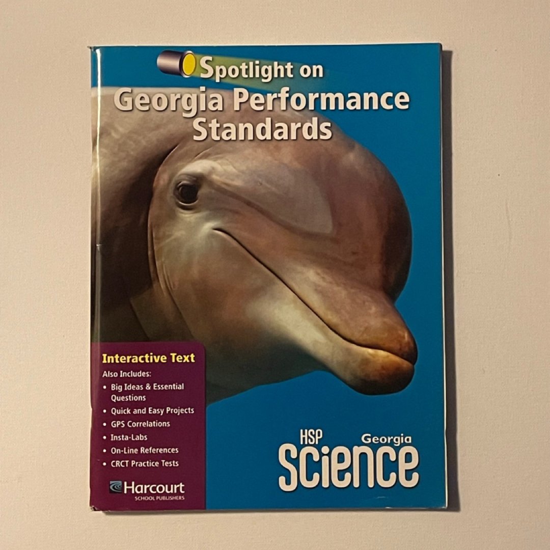 Harcourt School Publishers Science Georgia