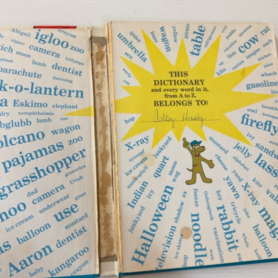 The Cat in the Hat Beginner Book Dictionary