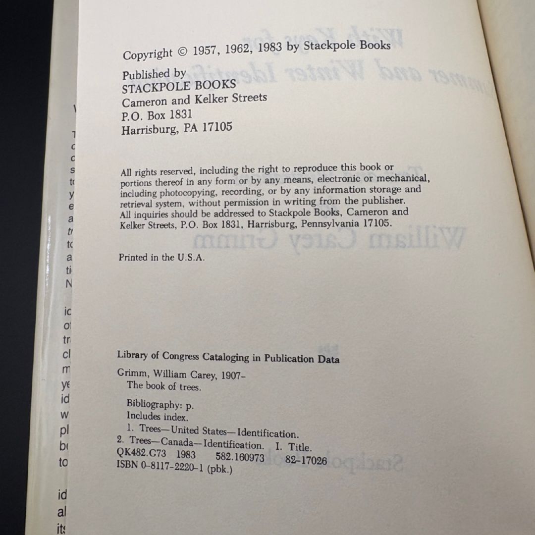 Illustrated Book of Trees