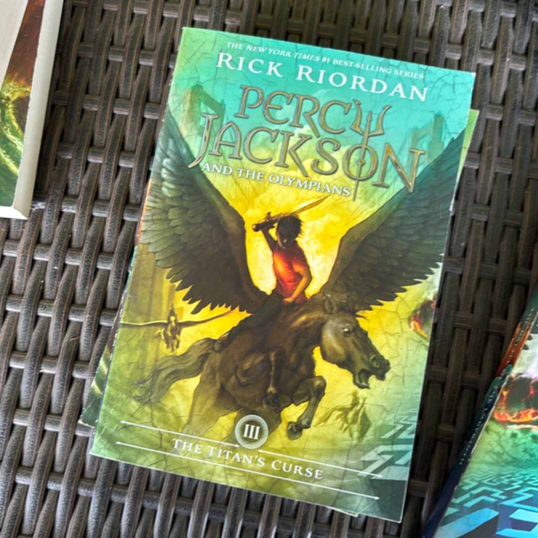Percy Jackson and the Olympians 5 Book Paperback Boxed Set (new Covers W/poster)