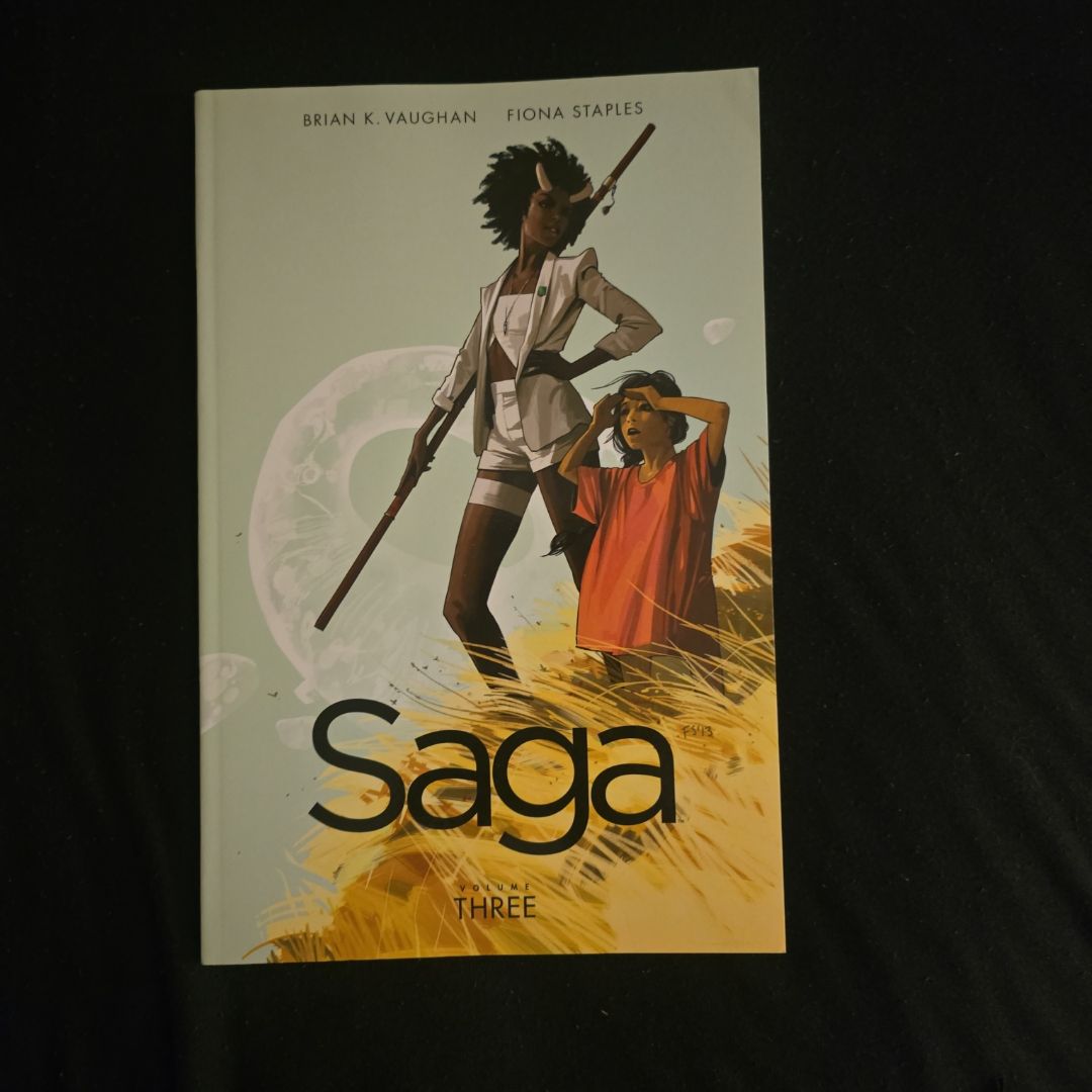 Saga Volumes 1-9 
