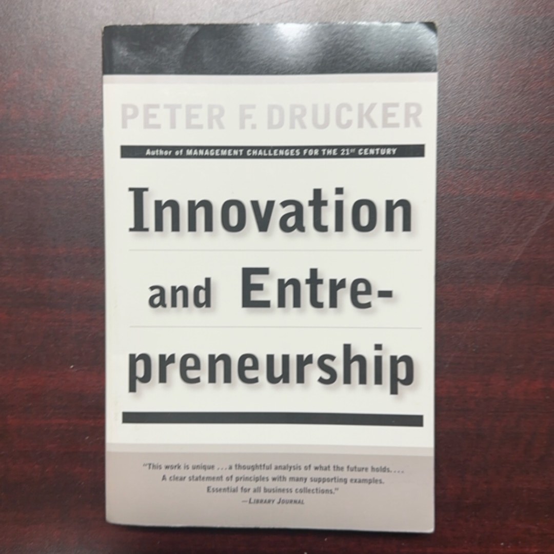 Innovation and Entrepreneurship