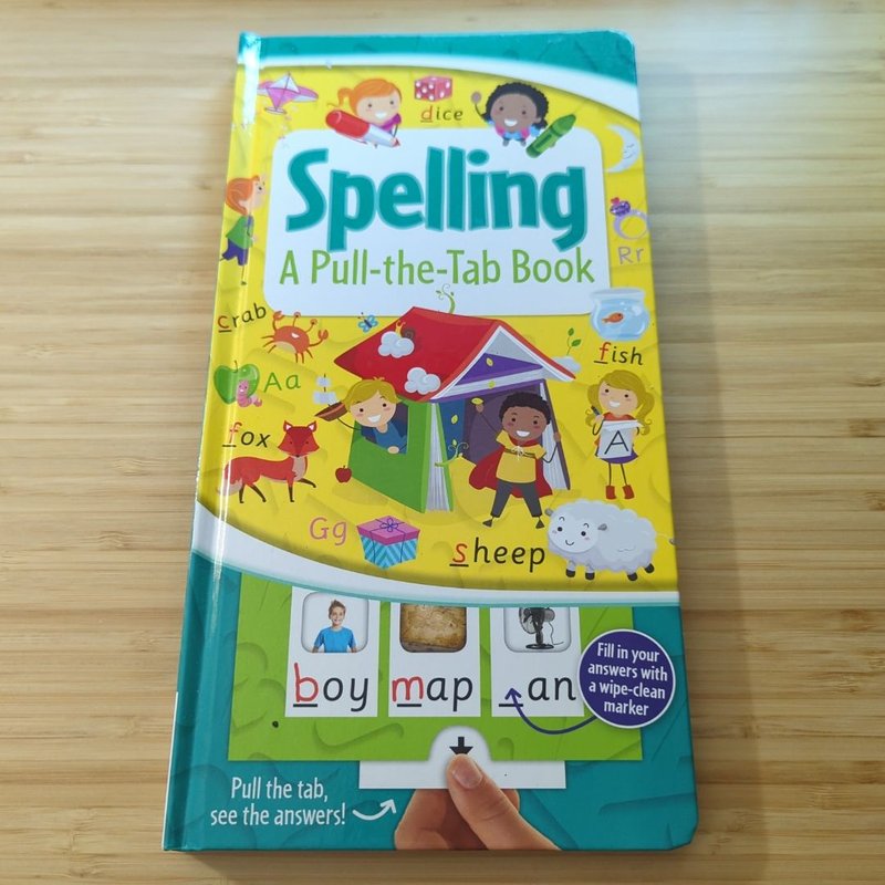 Spelling Pull the Tab Book