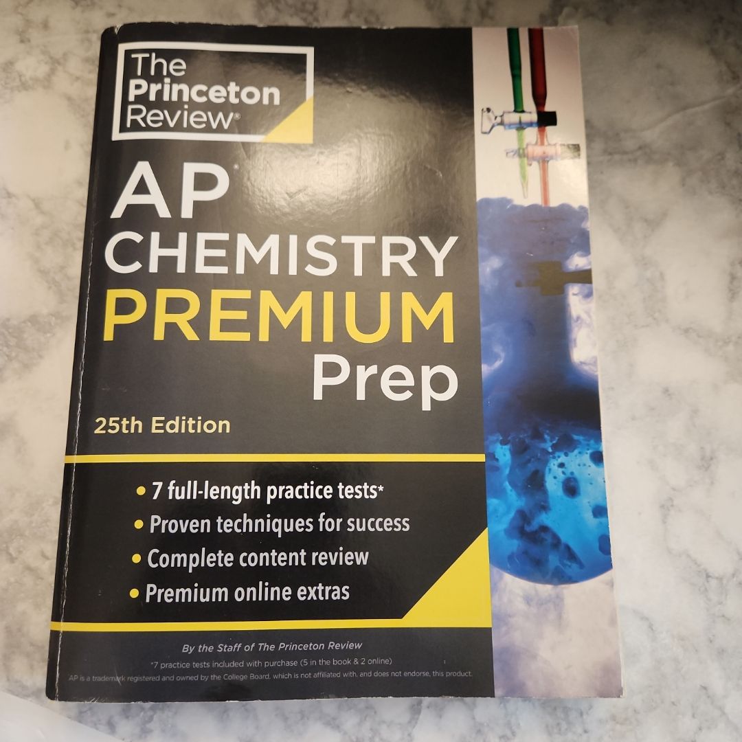 Princeton Review AP Chemistry Premium Prep, 25th Edition