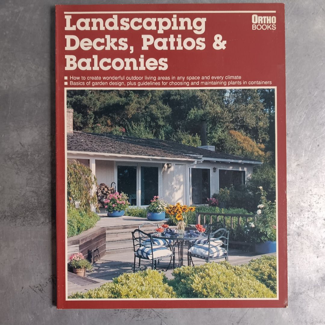 Landscaping Decks, Patios and Balconies