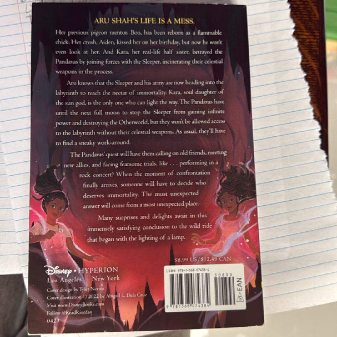 Rick Riordan Presents Aru Shah and the Nectar of Immortality (a Pandava Novel Book 5)