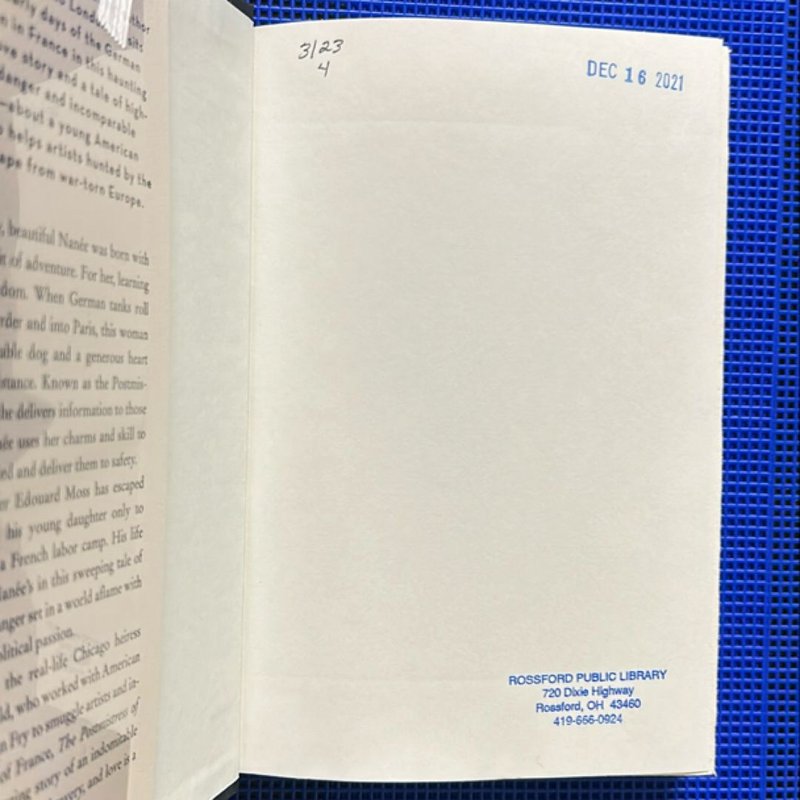 The Postmistress of Paris