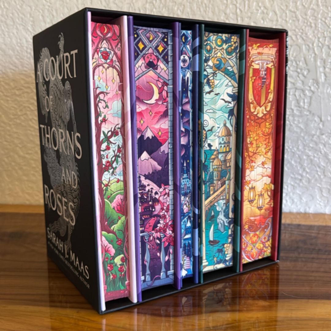 ACOTAR Stained Glass Hemingway Heirloom Hardback Editions