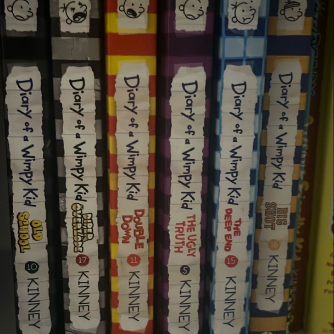 Diary of a Wimpy kid Set Books 5,10,15,16,17