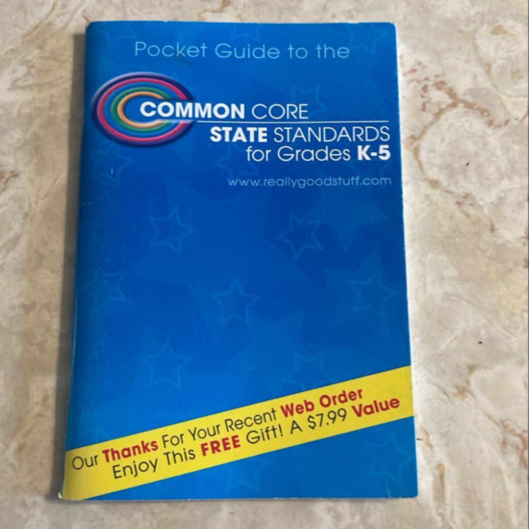 Pocket Guide to the Common Core Standards for Grades K-5