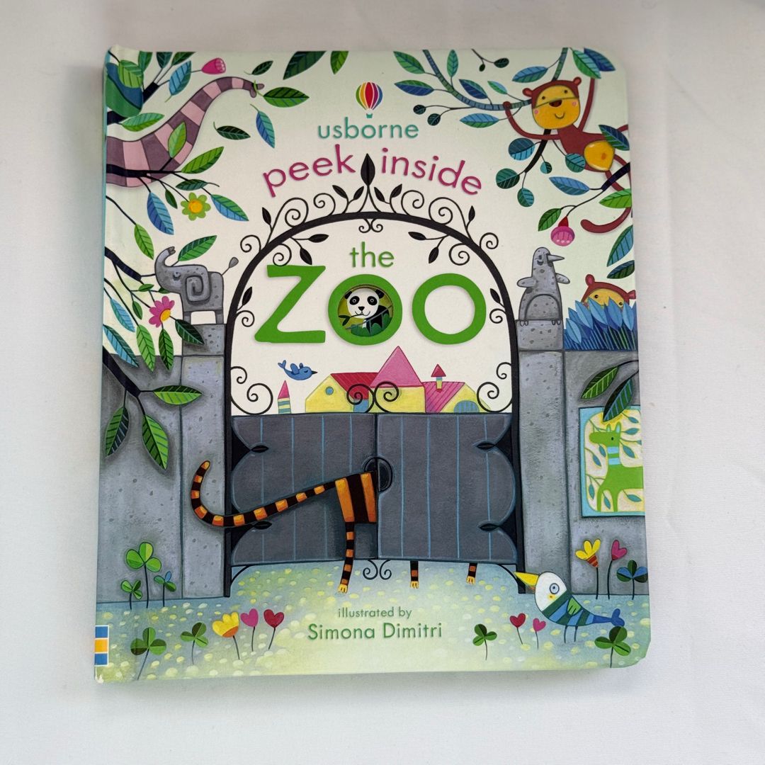 Usborne Peek Inside Zoo