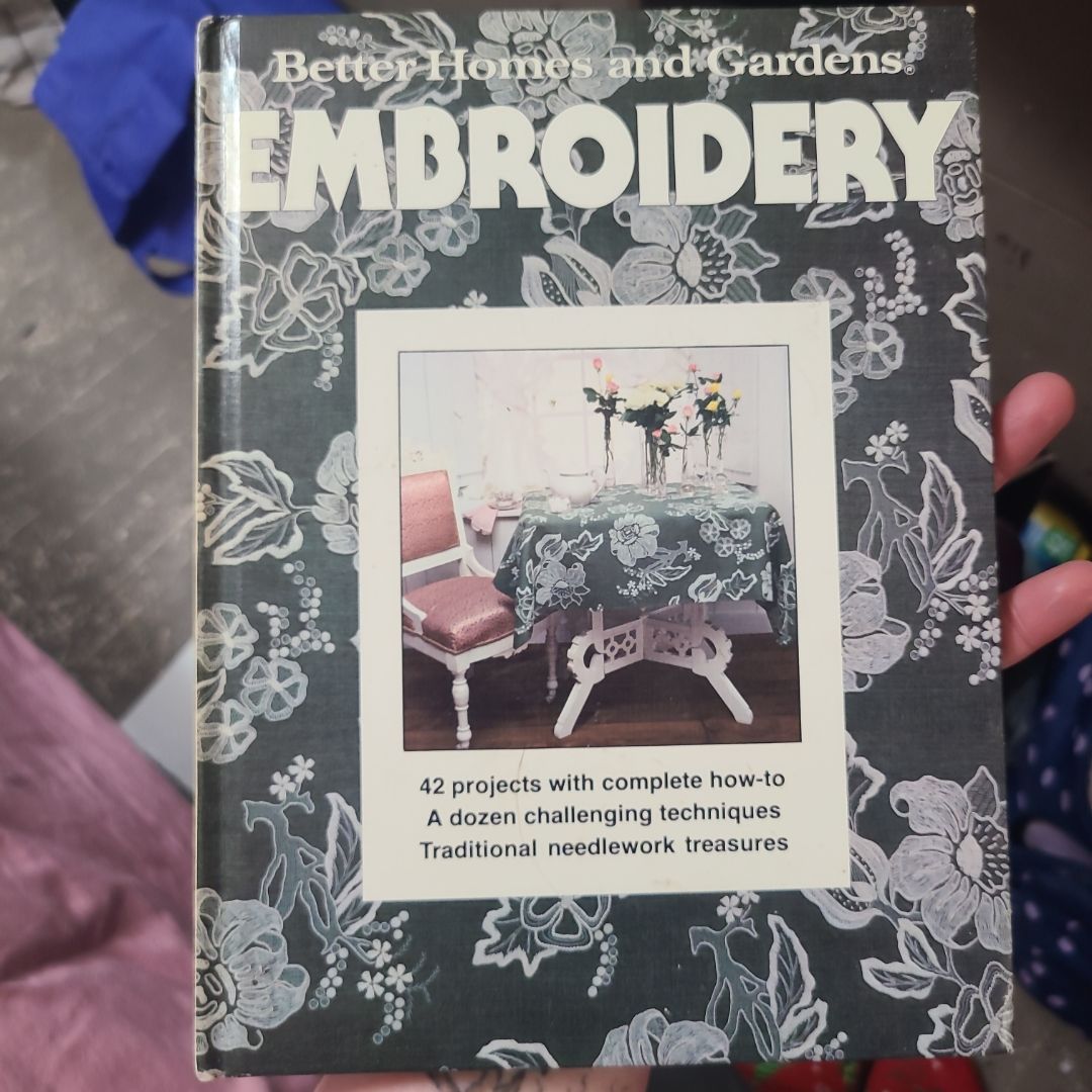 Better Homes and Gardens Embroidery