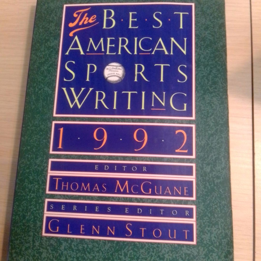 The Best American Sports Writing, 1992