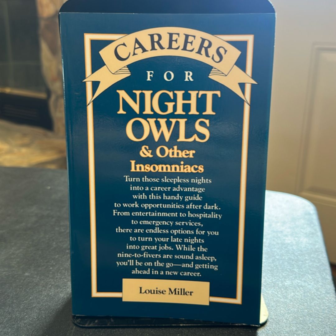Careers for Night Owls and Other Insomniacs