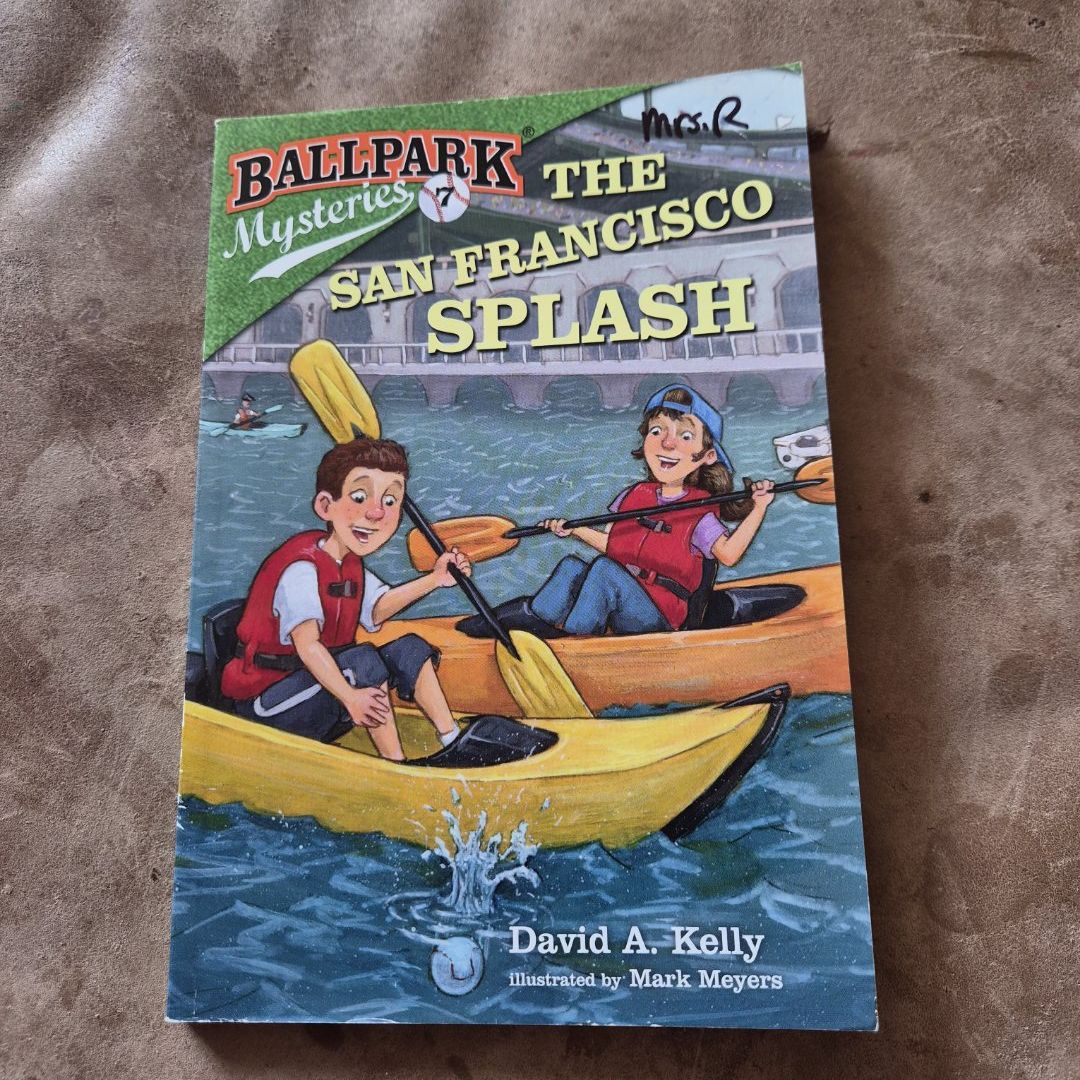Ballpark Mysteries #7: the San Francisco Splash