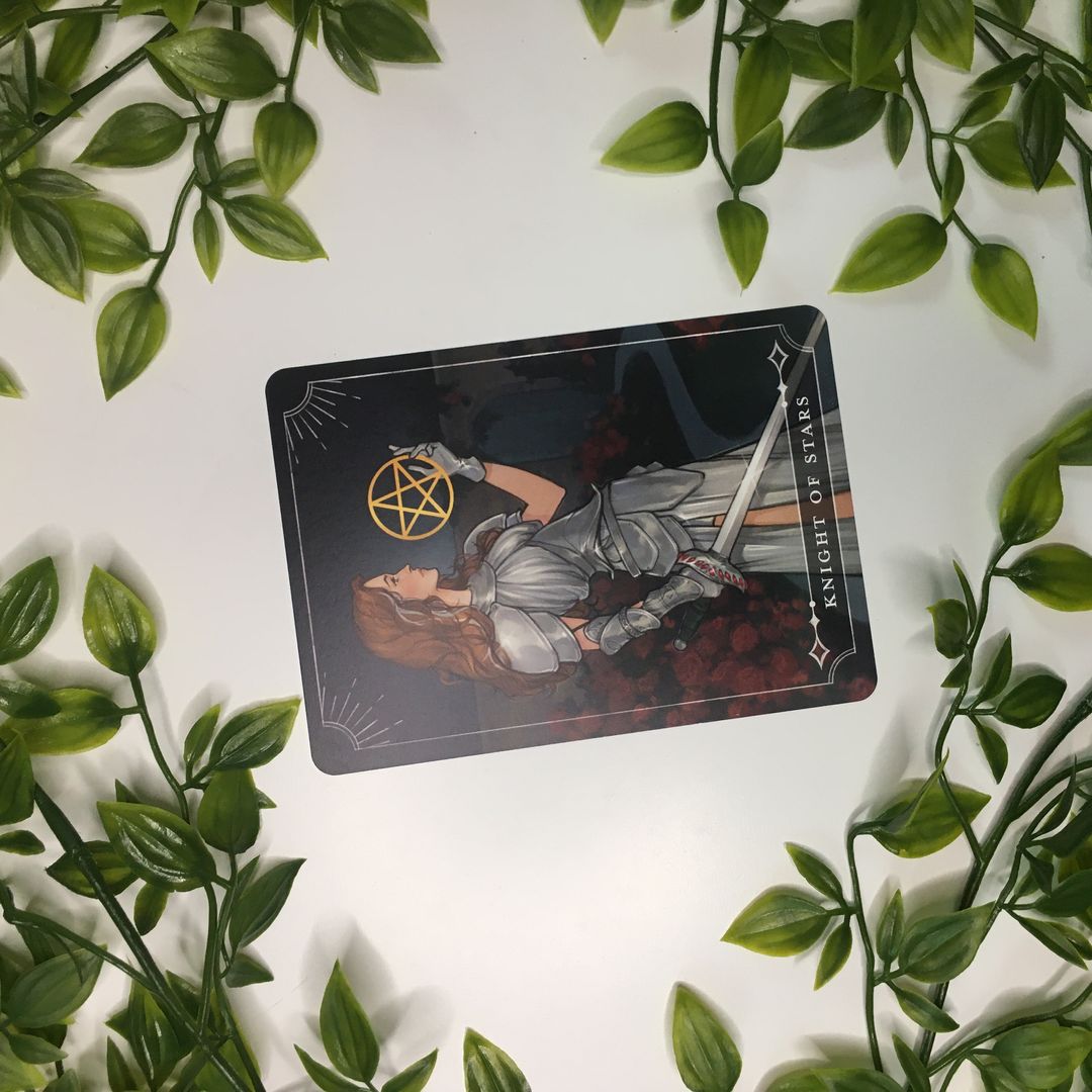 FairyLoot Tarot Card Knight of Stars (Elisabeth) The Sorcery of Thorns