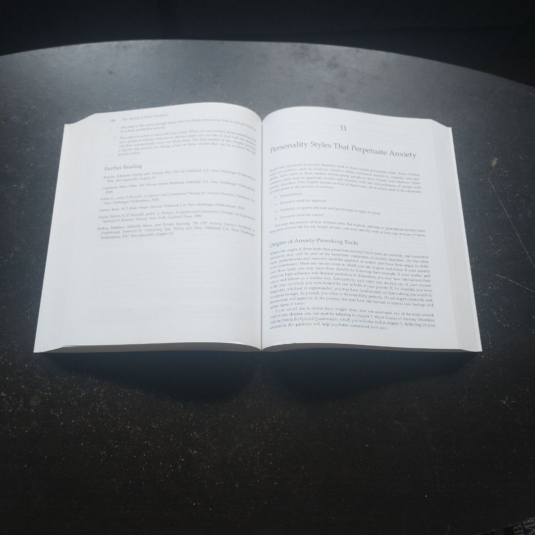 The Anxiety and Phobia Workbook