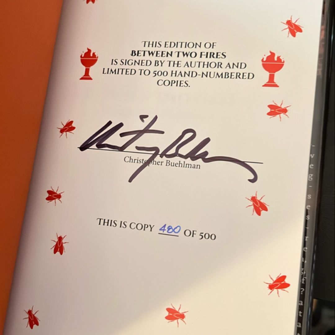 Between Two Fires “Signed & Illustrated” by | PangoBooks
