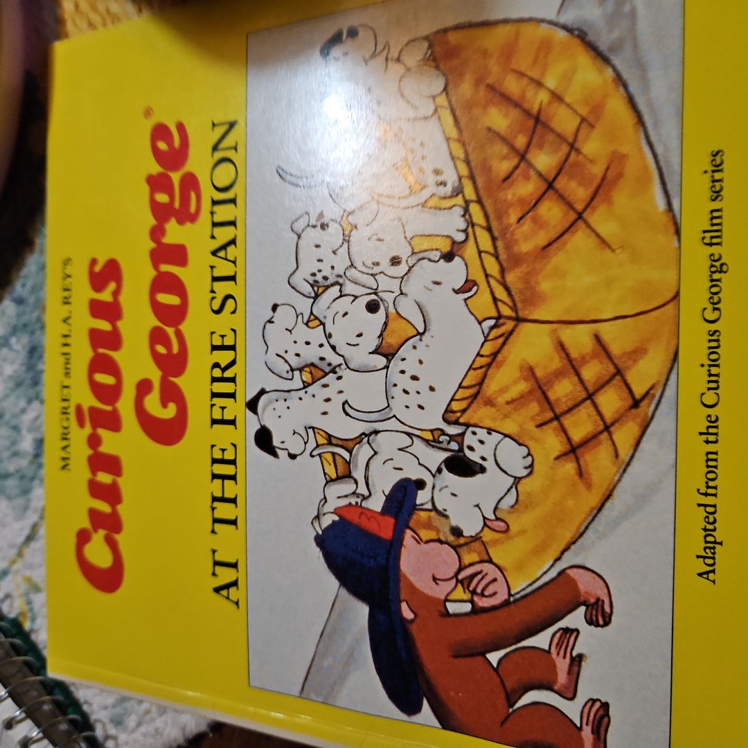 Curious George at the Railroad Station