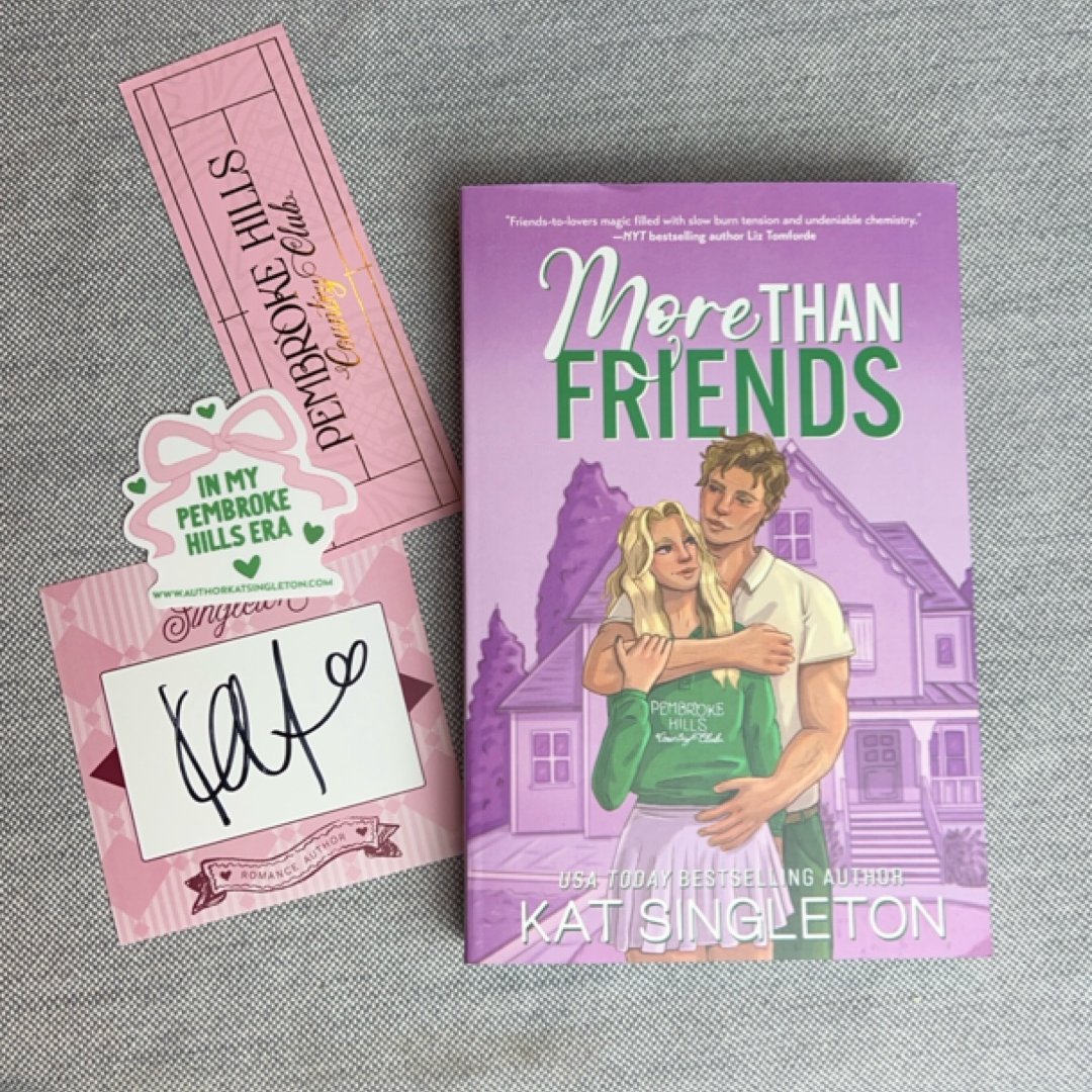More than Friends (Signed Bookplate)