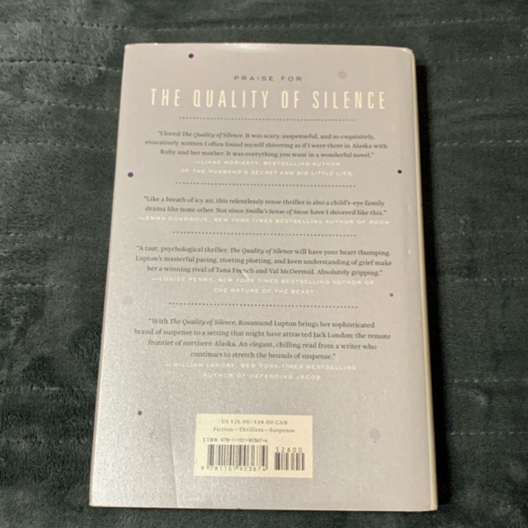The Quality of Silence